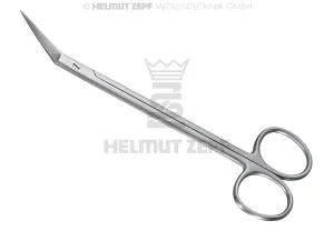 SCISSORS, SURGICAL TISSUE, LOCKLIN, GUM SCISSORS, 16 CM
