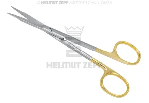 SCISSORS, SURGICAL TISSUE, GOLDMAN-FOX, 13CM