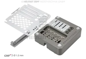 CMF KIT COMPACT DIAM 1,2MM TITANIUM SCREW