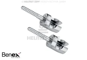 BENEX EXTRACING SYSTEM - SCREW ONLY,SMALL, 10 MM (1 PAIR), DIAM. 1.6 MM