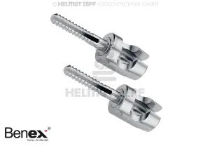 BENEX EXTRACING SYSTEM - SCREW ONLY,SHORT 10 MM (1PAIR), ?2,1MM