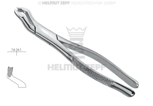 EXTRACTING FORCEPS,AMERICAN PATTERN, FIG. 10-AS
