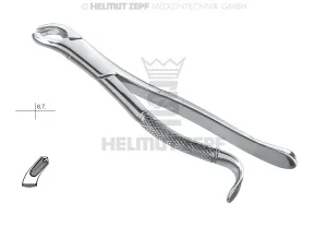 EXTRACTING FORCEPS, HARRIS,AMERICAN PATTERN, FIG.18-L
