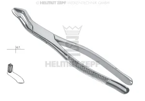 EXTRACTING FORCEPS,AMERICAN PATTERN, FIG. 53-L,