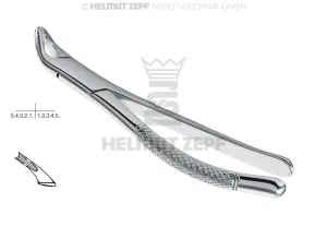 EXTRACTING FORCEPS FOR CHILDREN,FIG. 151-AS, AMERICAN PATTERN
