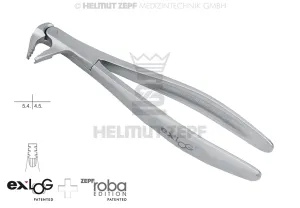 EXTRACTING FORCEPS, EXLOG®FIG. 13, LOWER PREMOLARS