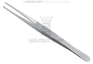Surgical Forceps, 16cm, 1x2 Teeth, Narrow