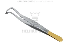 UNIVERSAL TWEEZERS 14CM TC INSERT
