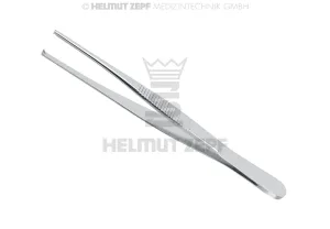 PLIERS SURGICAL, TISSUE FORCEPS, 1X2 TEETH, 5"