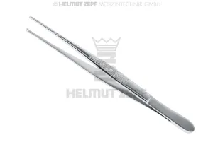 PLIERS SURGICAL, TISSUE FORCEPS, 1X2 TEETH, NARROW, 5"