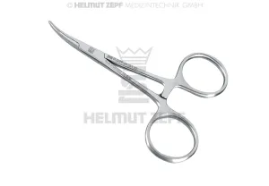 HAEMOSTATIC FORCEPS, HARTMANN,CURVED, 10 CM