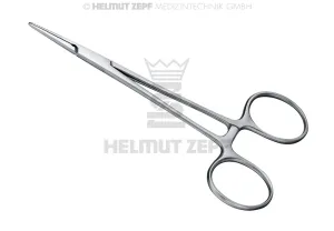 HAEMOSTATIC FORCEPS, MICRO-HALSTEAD, STRAIGHT, 12 CM