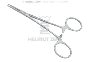 HAEMOSTATIC FORCEPS, MICRO-HALSTEAD, STRAIGHT, 12 CM