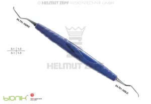 UNIV. CURETTE PERIODONT., ZEPF-BIONIK COLUMBIA UNIVERSITY FIG.2R/2L