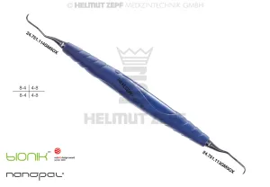 SPECIAL CURETTE PERIODONT., ZEPF-BIONIK, GRACEY 13-14, M5 COBALT BLUE