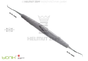 SICKLE SCALER PERIODONTIC, ZEPF-BIONIK, FIG. GXC4, GREY