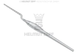 PROBE PERIODONTIC, PERIODONTOMETER, TO MEASURE A FREE MUCOSA TRANSPLANT