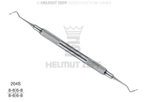 PERIODONTAL SICKLE SCALER, FIG. 204-S