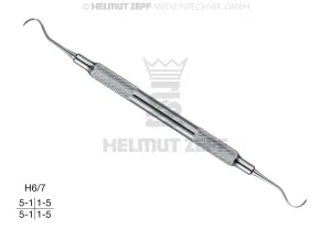 PERIODONTAL SICKLE SCALER HYGIENIST H6/H7