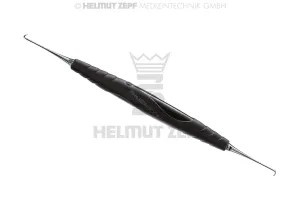 PERIODONTAL SCALER, DOUBLE-ENDED, 45°/90°