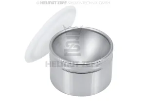 Cup, prophylaxis, Stainless steel 40mmx25mm