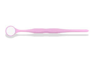 Stomatologické zrkadlo RELAX FS ULTRA 22 mm (10ks) "4", ružová