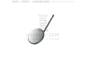 MOUTH MIRROR, PLANE, TITANIUM FRONT-SURF D 24MM, 12PCS